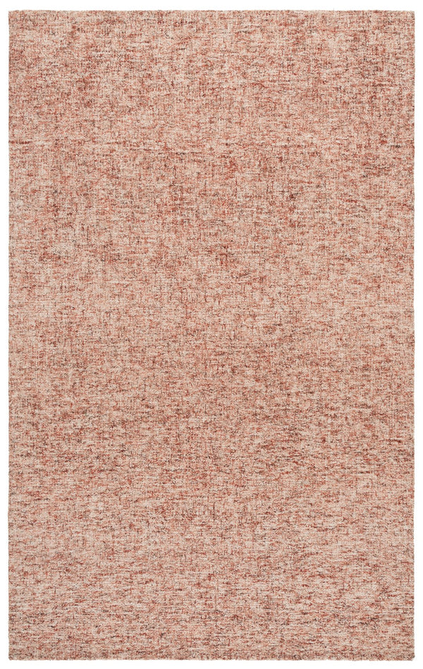 Safavieh Abstract Modern Hand-tufted Runner Rug In Sophisticated Grey And Ivory For Elegant Home Decor Rust ,Ivory 80% Wool,20% Cotton Abt175p-5
