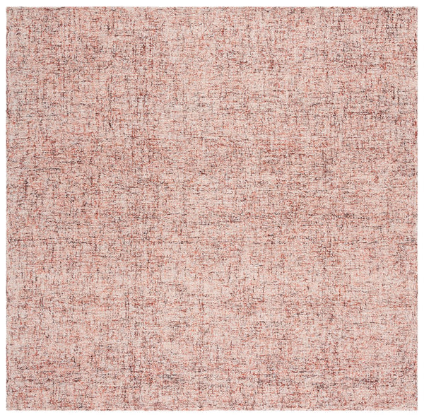 Safavieh Abstract Modern Hand-tufted Runner Rug In Sophisticated Grey And Ivory For Elegant Home Decor Rust ,Ivory 80% Wool,20% Cotton Abt175p-6sq