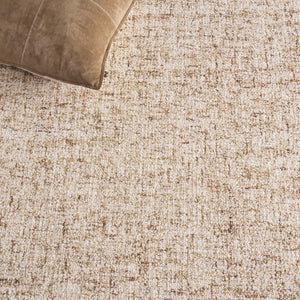 Safavieh Abstract Modern Hand-tufted Runner Rug In Sophisticated Grey And Ivory For Elegant Home Decor Light Brown ,Ivory 80% Wool,20% Cotton Abt175t-5