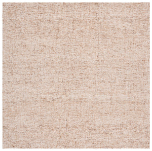 Safavieh Abstract Modern Hand-tufted Runner Rug In Sophisticated Grey And Ivory For Elegant Home Decor Light Brown ,Ivory 80% Wool,20% Cotton Abt175t-6sq