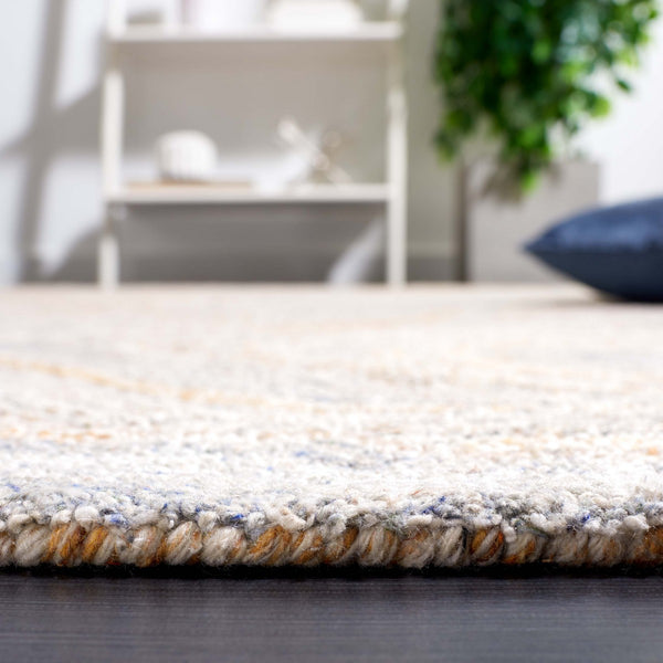 Safavieh Abstract 209 Hand Tufted Geometric Rug Grey / Brown 8' x 10'