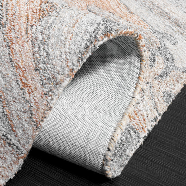 Safavieh Abstract 210 ABT210 Hand Tufted Geometric Rug Grey / Brown ABT210F-6