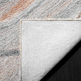 Safavieh Abstract 210 Hand Tufted Geometric Rug Grey / Brown 8' x 10'