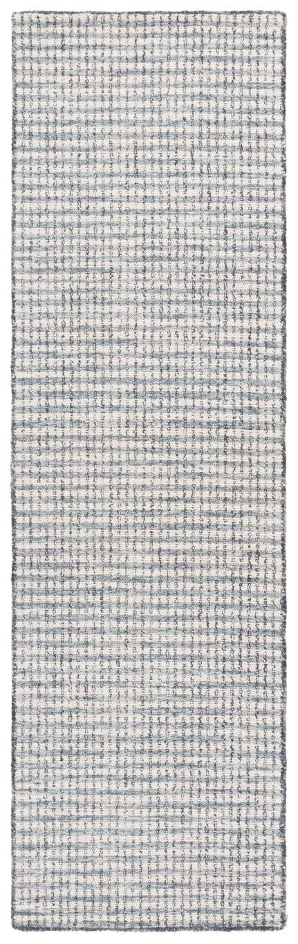 Safavieh Abstract Hand Tufted Wool Jute Runner Rug for Hallways in Ivory and Black ABT256Z-28