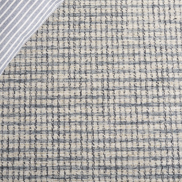 Safavieh Abstract Hand Tufted Wool Jute Area Rug Graphic Ivory Black for Modern Living Spaces ABT256Z-4
