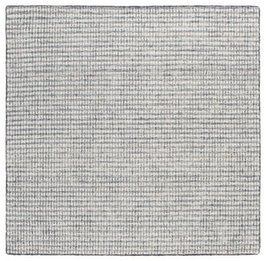 Safavieh Abstract Hand Tufted Wool Jute Area Rug Ivory Black Solid Modern Living Room ABT256Z-6SQ