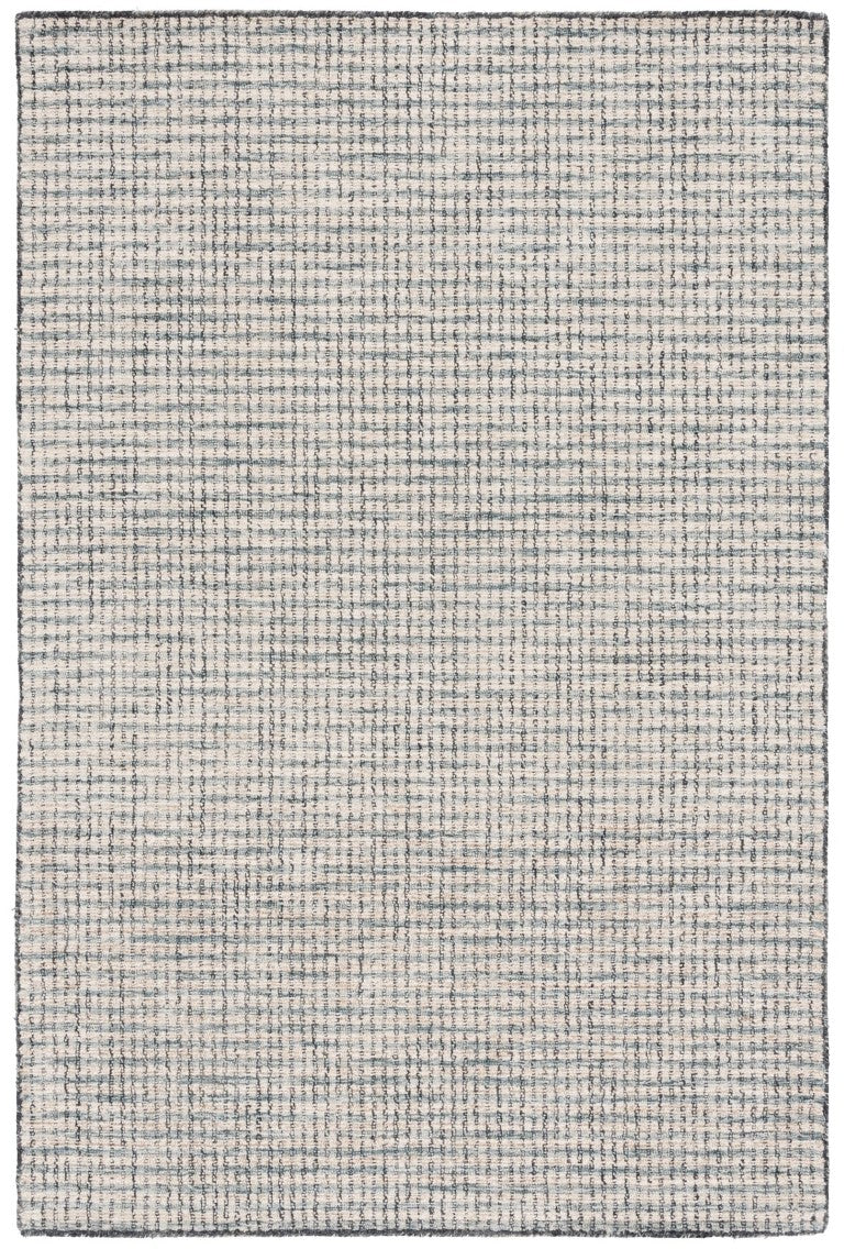 Safavieh Abstract Hand Tufted Wool Jute Area Rug Ivory Black Graphic Contrast for Living Room ABT256Z-6