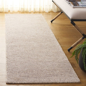 Safavieh Abstract Hand Tufted Wool Jute Runner Rug in Ivory for Hallways and Entryways 2'-3" x 8'-0" ABT258A-28
