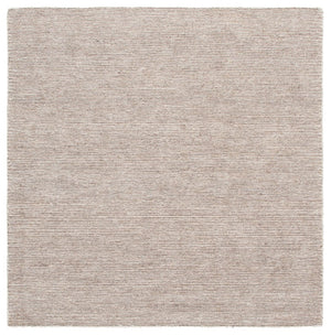 Safavieh Abstract Hand Tufted Wool Jute Runner Rug in Ivory for Hallways and Entryways 6'-0" x 6'-0" (Square) ABT258A-6SQ