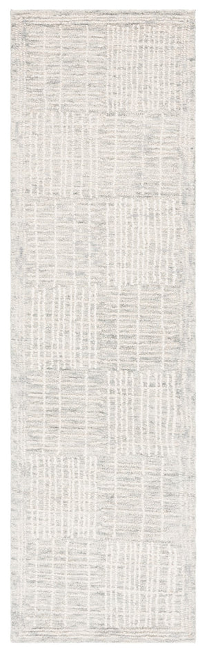 Safavieh Abstract 275 Hand Tufted Contemporary Rug Grey / Ivory 2'-3" x 8'