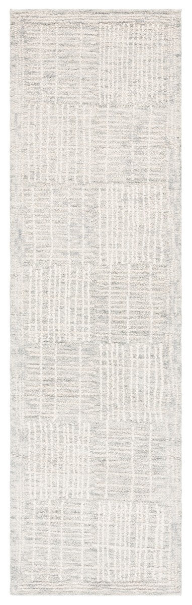 Safavieh Abstract 275 Hand Tufted Contemporary Rug Grey / Ivory 8' x 10'