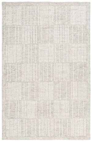 Safavieh Abstract 275 Hand Tufted Contemporary Rug Grey / Ivory 8' x 10'