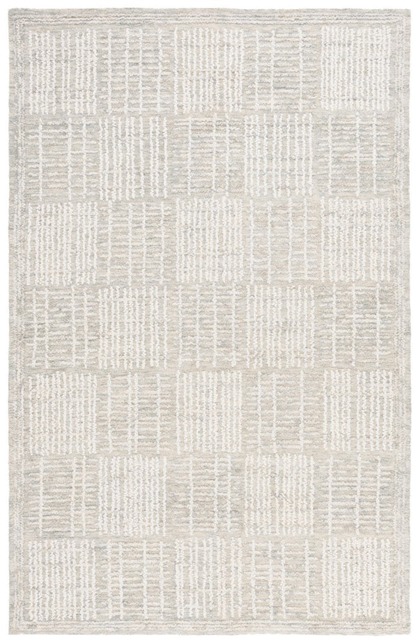 Safavieh Abstract 275 Hand Tufted Contemporary Rug Grey / Ivory 8' x 10'