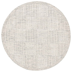 Safavieh Abstract 275 Hand Tufted Contemporary Rug Grey / Ivory 8' x 10'