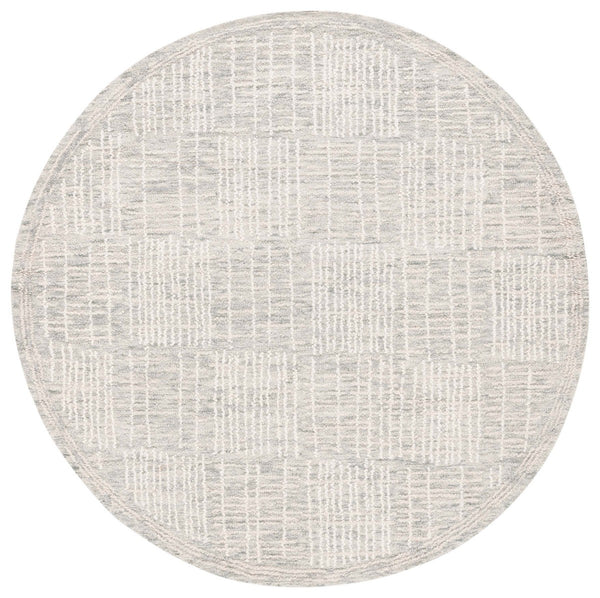 Safavieh Abstract 275 Hand Tufted Contemporary Rug Grey / Ivory 8' x 10'