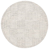 Safavieh Abstract 275 Hand Tufted Contemporary Rug Grey / Ivory 6' x 6' Round