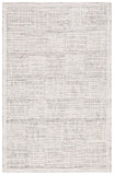 Safavieh Abstract 275 Hand Tufted Contemporary Rug Dark Grey / Ivory 5' x 8'