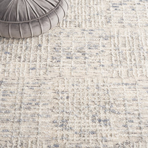 Safavieh Abstract 275 Hand Tufted Contemporary Rug Light Blue / Ivory 8' x 10'