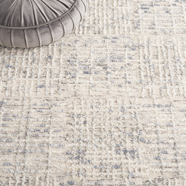 Safavieh Abstract 275 Hand Tufted Contemporary Rug Light Blue / Ivory 8' x 10'