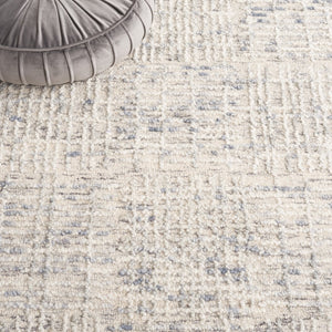 Safavieh Abstract 275 Hand Tufted Contemporary Rug Light Blue / Ivory 5' x 8'