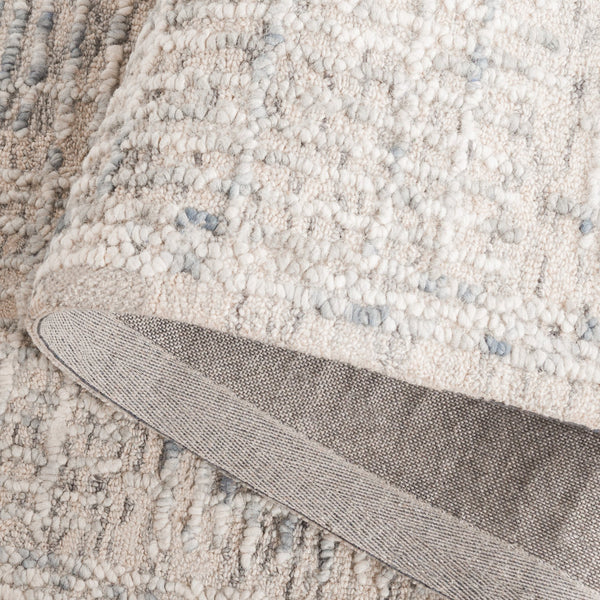 Safavieh Abstract Hand-Tufted Light Blue Ivory Rug, Wool-Cotton Blend, Low-Pile Plush, Abstract Brushstroke Elegance 9'-0" x 12'-0" ABT275K-9