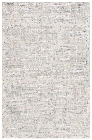 Safavieh Abstract 275 Hand Tufted Contemporary Rug Light Blue / Ivory 8' x 10'