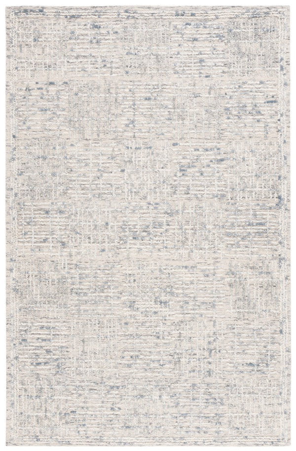 Safavieh Abstract 275 Hand Tufted Contemporary Rug Light Blue / Ivory 8' x 10'