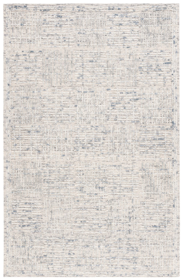Safavieh Abstract 275 Hand Tufted Contemporary Rug Light Blue / Ivory 5' x 8'