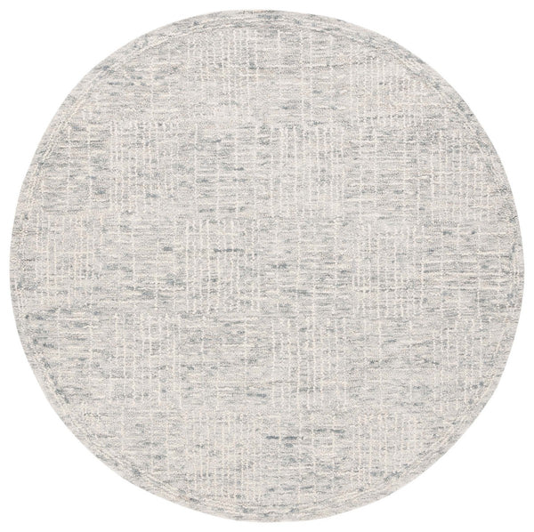 Safavieh Abstract 275 Hand Tufted Contemporary Rug Light Blue / Ivory 8' x 10'