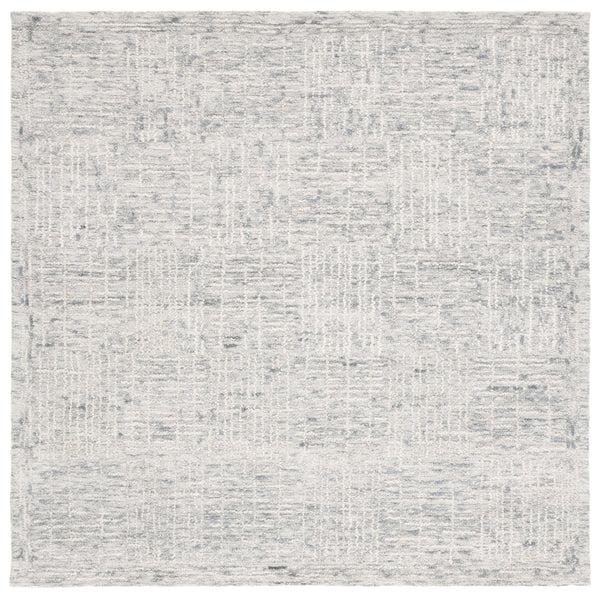 Safavieh Abstract Hand-Tufted Light Blue & Ivory Area Rug — Wool-Cotton Low Pile, Modern Abstract Motif Durable 10'-0" x 14'-0" ABT275K-10