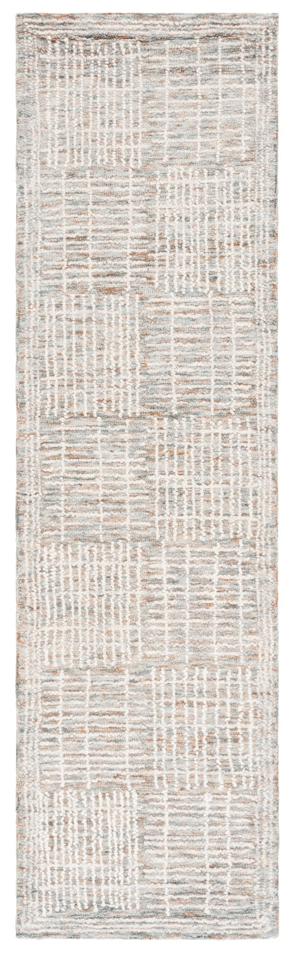Safavieh Abstract 275 Hand Tufted Contemporary Rug Brown / Ivory 2'-3" x 8'