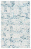 Safavieh Abstract 276 Hand Tufted Contemporary Rug Blue / Ivory 5' x 8'
