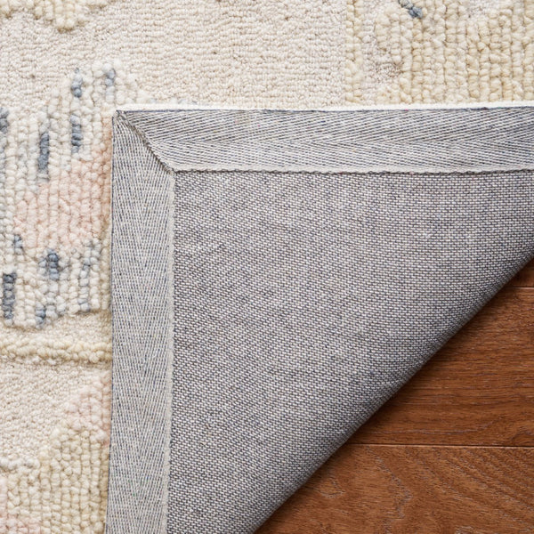 Safavieh Abstract 277 Hand Tufted Contemporary Rug Ivory / Beige 5' x 8'