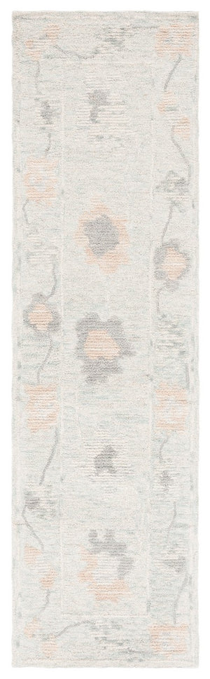 Safavieh Abstract 277 Hand Tufted Contemporary Rug Beige / Grey 8' x 10'