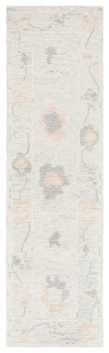 Safavieh Abstract 277 Hand Tufted Contemporary Rug Beige / Grey 8' x 10'