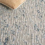 Safavieh Abstract 278 Hand Tufted Contemporary Rug Grey / Blue 80% Wool, 20% Cotton