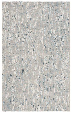 Safavieh Abstract 278 Hand Tufted Contemporary Rug Grey / Blue 80% Wool, 20% Cotton