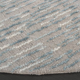 Safavieh Abstract 278 Hand Tufted Contemporary Rug Grey / Blue 80% Wool, 20% Cotton