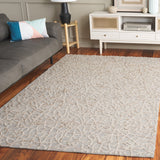 Safavieh Abstract 279 Hand Tufted Contemporary Rug Beige / Grey 80% Wool, 20% Cotton