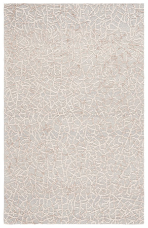 Safavieh Abstract 279 Hand Tufted Contemporary Rug Beige / Grey 80% Wool, 20% Cotton
