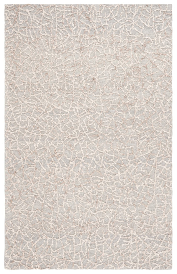 Safavieh Abstract 279 Hand Tufted Contemporary Rug Beige / Grey 80% Wool, 20% Cotton