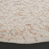 Safavieh Abstract 279 Hand Tufted Contemporary Rug Beige / Grey 80% Wool, 20% Cotton