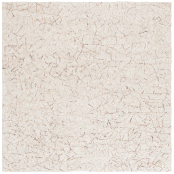 Safavieh Abstract 279 Hand Tufted Contemporary Rug Beige / Grey 80% Wool, 20% Cotton