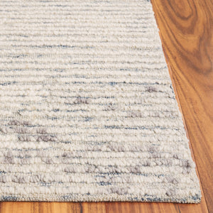 Safavieh Abstract 281 Hand Tufted Contemporary Rug Blue / Ivory 80% Wool, 20% Cotton