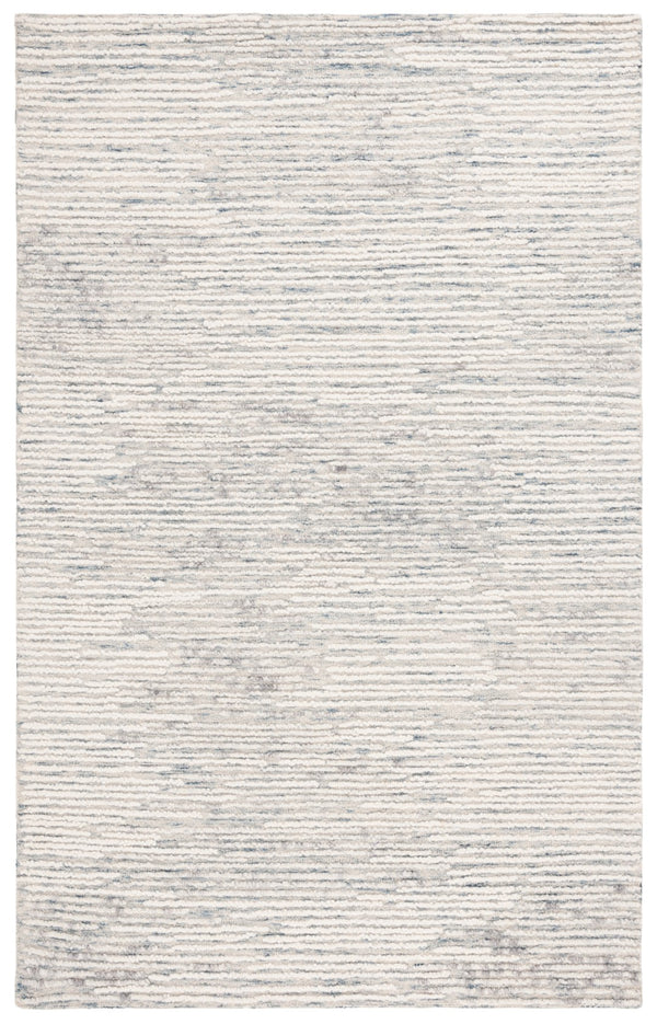 Safavieh Abstract 281 Hand Tufted Contemporary Rug Blue / Ivory 80% Wool, 20% Cotton