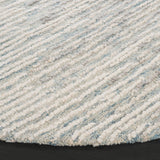 Safavieh Abstract 281 Hand Tufted Contemporary Rug Blue / Ivory 80% Wool, 20% Cotton