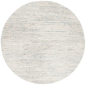 Safavieh Abstract 281 Hand Tufted Contemporary Rug Blue / Ivory 80% Wool, 20% Cotton