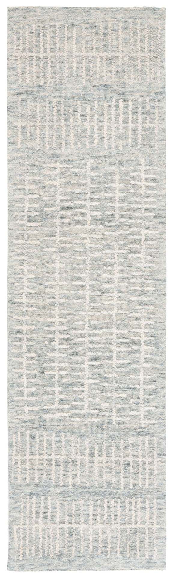 Safavieh Abstract 283 Hand Tufted Contemporary Rug Light Blue / Ivory 80% Wool, 20% Cotton