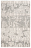 Safavieh Abstract 284 Hand Tufted Contemporary Rug Ivory / Dark Grey 80% Wool, 20% Cotton