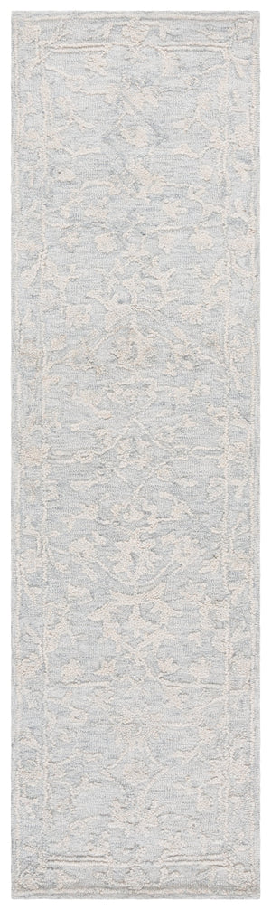 Safavieh Abstract Plush Hand-tufted Area Rug – Elevate Your Home With Timeless Elegance And Comfort Light Grey ,Ivory 80% Wool,20% Cotton Abt285g-4